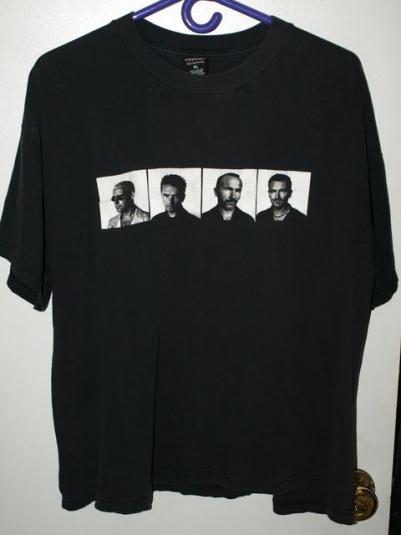 Vintage 90s U2 Pop Mart World Tour Concert T-shirt