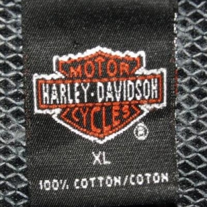 Vintage 90s Harley Davidson Albany Oregon Faux Mesh T-shirt