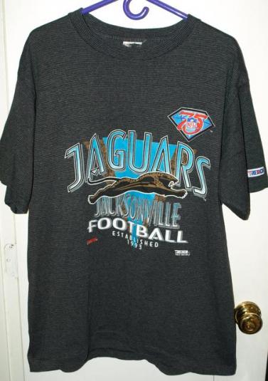 Vintage Jacksonville Jaguars 75th NFL Anniversary T-shirt
