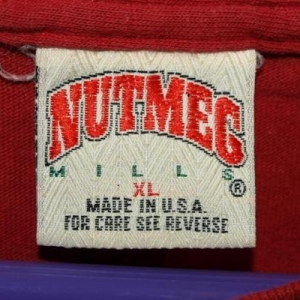 Vintage Nutmeg Mills T-Shirt Tags | Brand