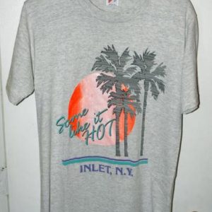 Vintage 80s Some Like It Hot Inlet New York T-shirt