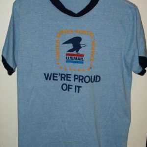 Vintage 1980's US Mail Ringer T-Shirt