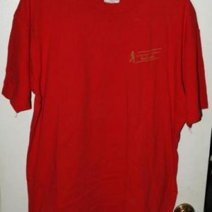 Vintage 90s Oneita Johnnie Walker Red Whisky Logo T-shirt