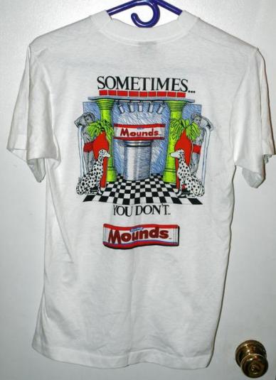 Vintage 90s Almond Joy/Mounds Feel Like A Nut T-shirt