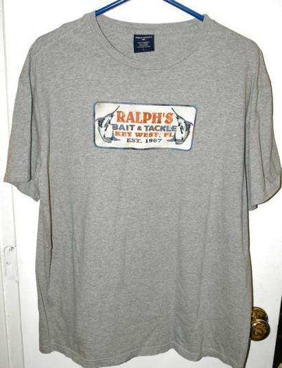 Vtg Ralph Lauren Polo Sport Bait & Tackle Key West T-shirt