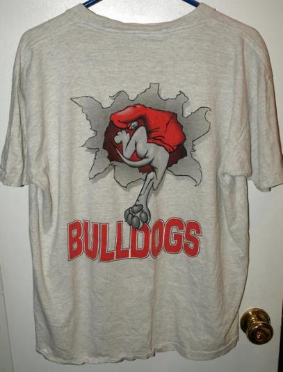 Vintage University Georgia Bulldogs Breakthrough T-shirt