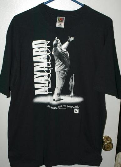 Vtg 90s Maynard Ferguson One More Trip Birdland Tour T-shirt