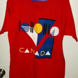 Vintage 90s Oh Yes Toronto Canada Graphic T-shirt