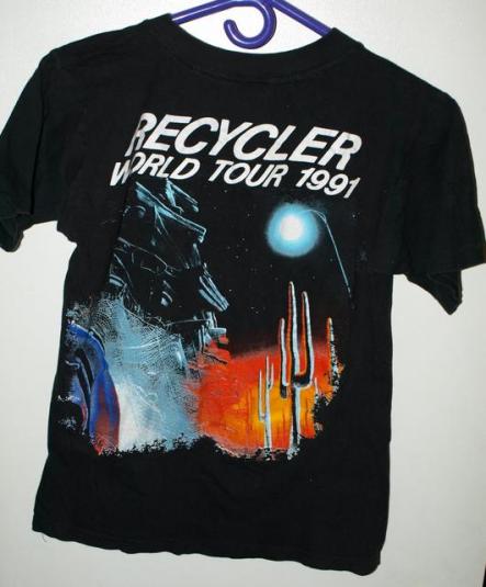 Vintage 90s ZZ Top Recycler World Tour/Concert T-shirt