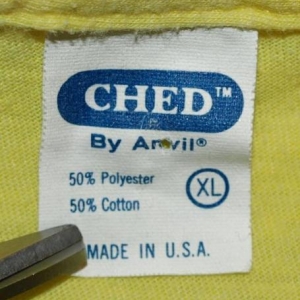 Vintage 80s/90s Ched Nestle Quik Chocolate Milk Logo T-shirt