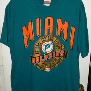Vintage Near Mint Nutmeg Miami Dolphins T-shirt