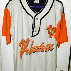 Vtg 90s Univ Tennessee Volunteers Baseball jersey Shirt