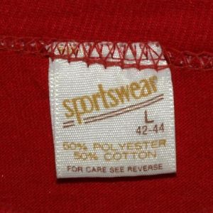 Vtg 80s/90s Hillsborough High School Terriers T-shirt