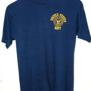 Vintage 50/50 Thin 80s/90s United States Navy T-shirt