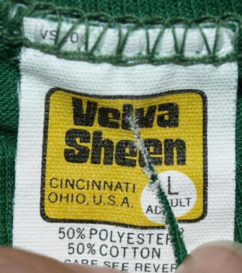 Vtg Velva Sheen Stolen Bourbon Street Whore House T-shirt