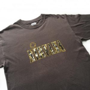 1997 Nirvana Basic Logo T-shirt