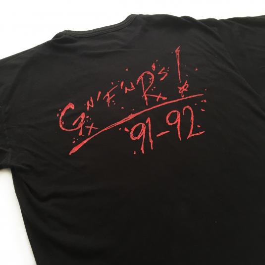 1992 Guns ‘n’ Roses Flag G’n’f’n’R Tour T-shirt