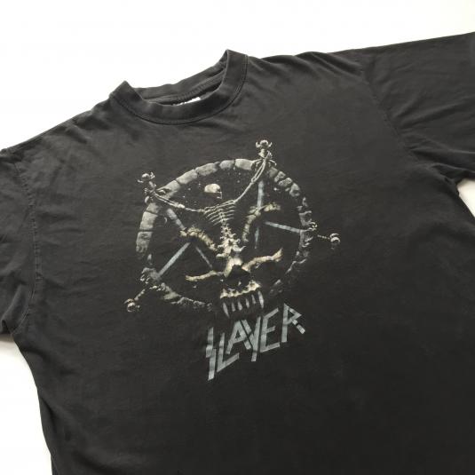 slayer intervention vintage wash tee
