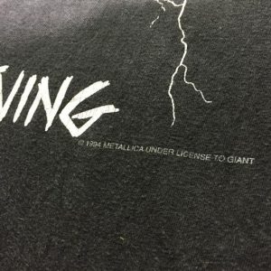 1994 Metallica 'Ride the Lightning' T-Shirt