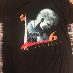 1986 mint condition billy idol tshirt