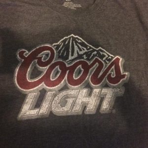 Coors light 50/50 super soft tshirt
