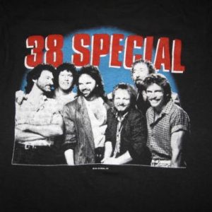 Vintage 1986 38 Special Tour Concert T-Shirt Small