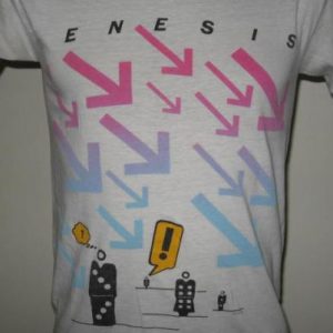 Vintage 1986 Genesis Invisible Touch Concert T-Shirt XS