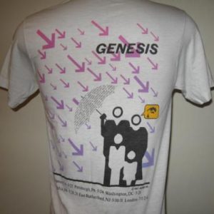 Vintage 1987 Genesis Concert T-Shirt XS