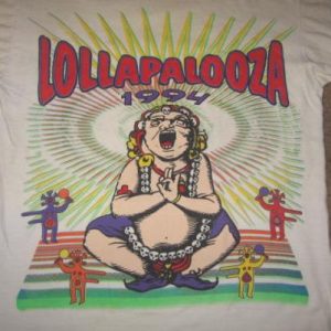 Vintage 1994 Lollapalooza Concert T-Shirt L - Beastie Boys