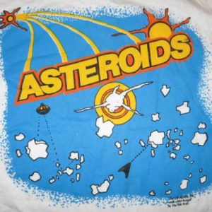 Vintage Deadstock 1981 Atari Asteroids T-Shirt Medium/Large