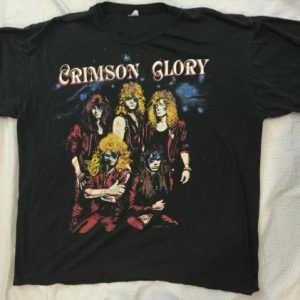 Vintage Crimson Glory Concert T-shirt 'Trancendence' Tour