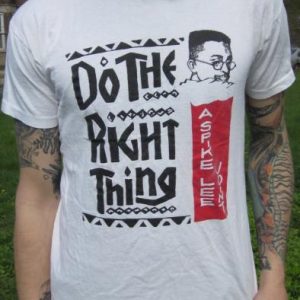 Vintage Spike Lee Do The Right Thing Movie Promo T-shirt