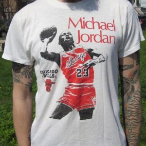 Vintage Michael Jordan / Chicago Bulls Slam Dunk T-shirt