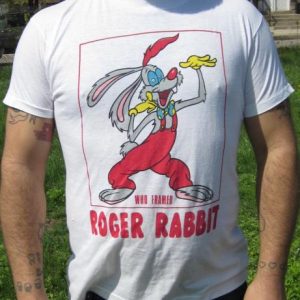Vintage 1988 Who Framed Roger Rabbit? Movie Promo T-shirt