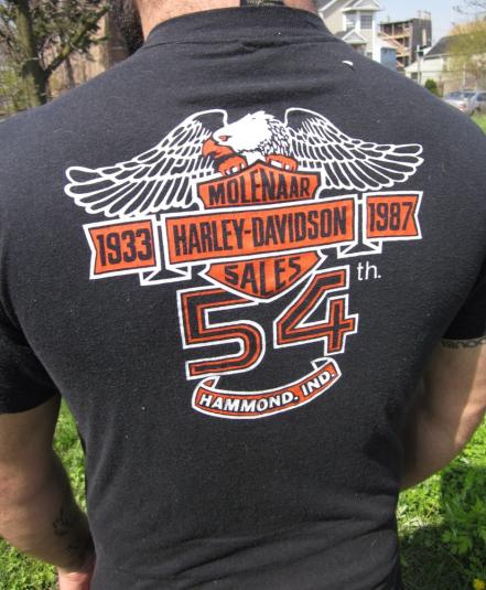 Vintage ’87 Harley Davidson “Great American Hog” T-shirt