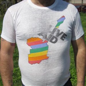Vintage 85 Live Aid Concert "THIS SHIRT SAVES LIVES" T-shirt