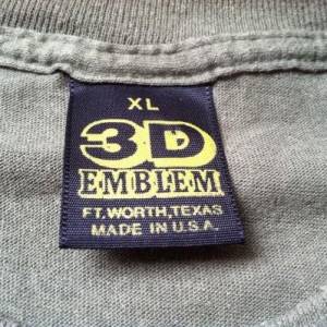 1989 3D Emblem POW MIA "We Have Not Forgotten" Army T-Shirt
