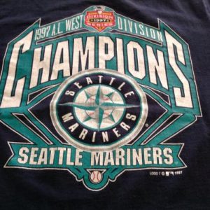 Vintage Seattle Mariners 1997 AL Champions T-Shirt