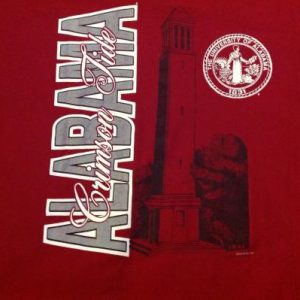 Vintage Alabama Crimson Tide School T-Shirt