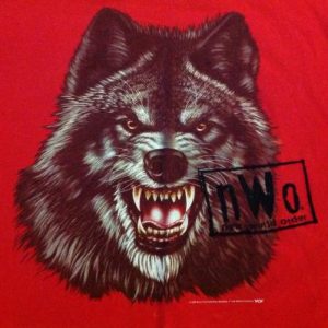 Vintage NWO New World Order WCW Wrestling T-Shirt