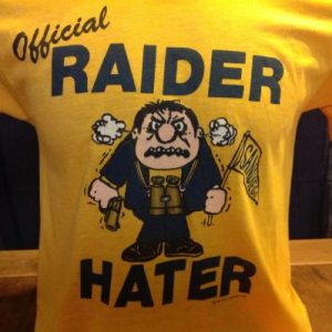 Official Raiders Hater T-Shirt 1981 50/50