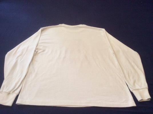 Vintage California Angels Logo Long Sleeve T Shirt L White | Defunkd