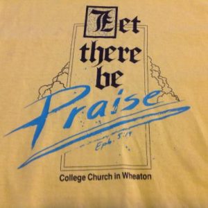 Vintage College Church Wheaton T-Shirt
