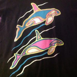 Vintage San Diego Natural History Museum Whales T Shirt
