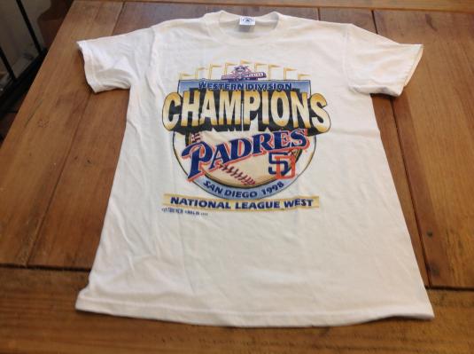 Vintage 1998 San Diego Padres West Division Champs | Defunkd