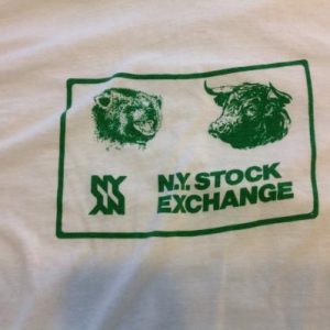 Vintage New York Stock Exchange NYSE Ringer T-Shirt