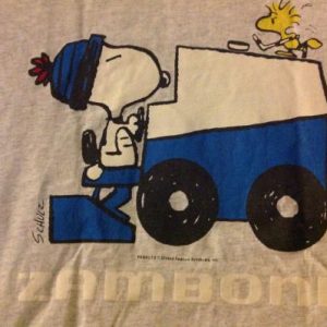 Vintage Snoopy Zamboni T-Shirt