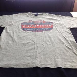 Vintage 1999 Atlanta Braves Eastern Division Champs T-Shirt