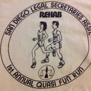 Vintage 1979 San Diego Running T-Shirt