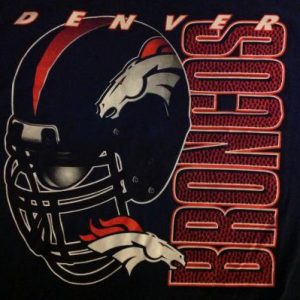 Vintage Denver Broncos Helmet T-Shirt